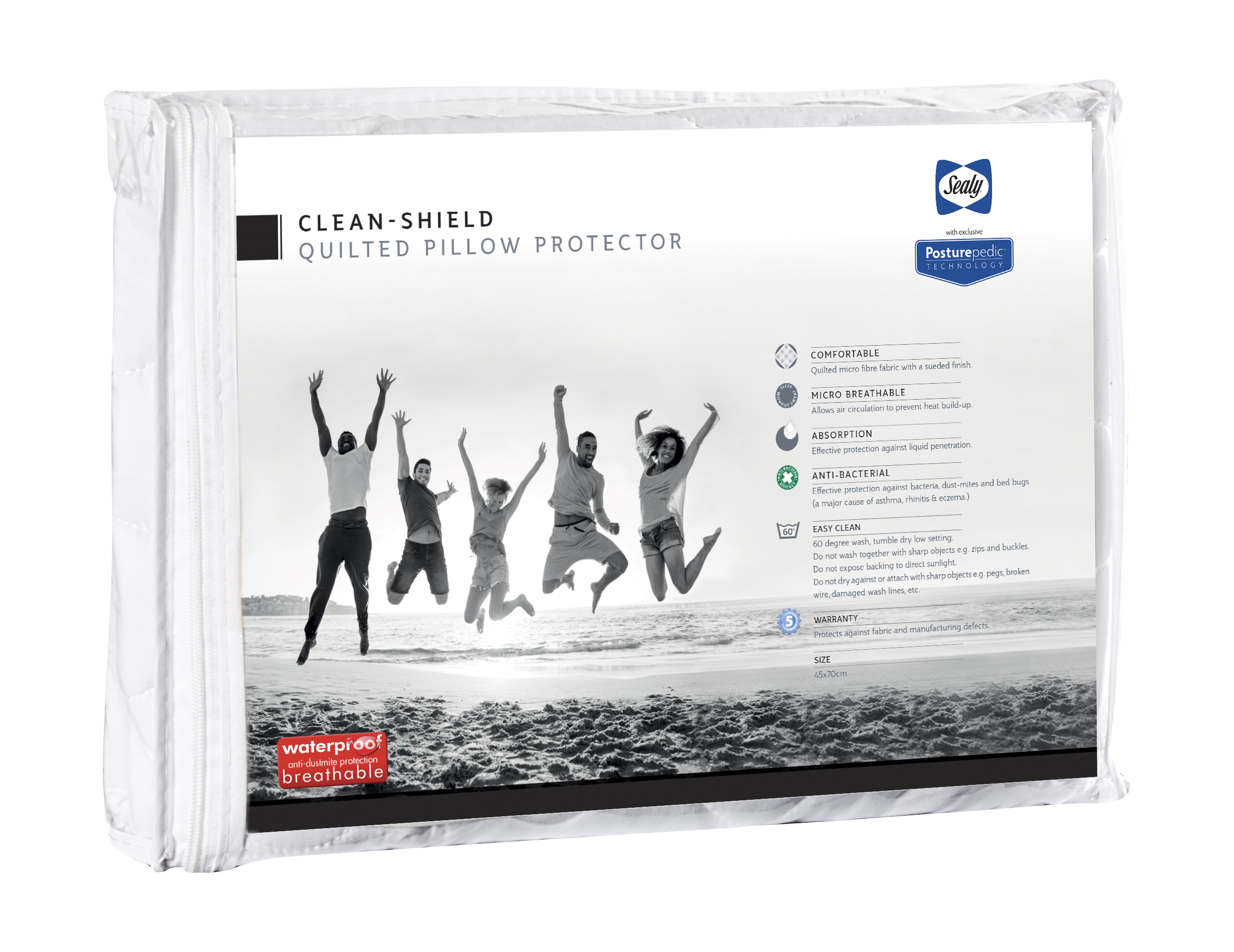 Sealy Cleanshield Pillow Protector